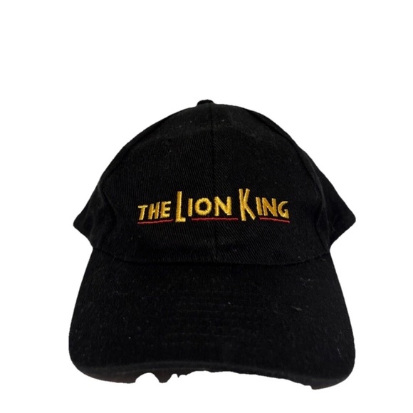 Vintage The Lion King V.I.P Black Adjustable Hat - Picture 1 of 7